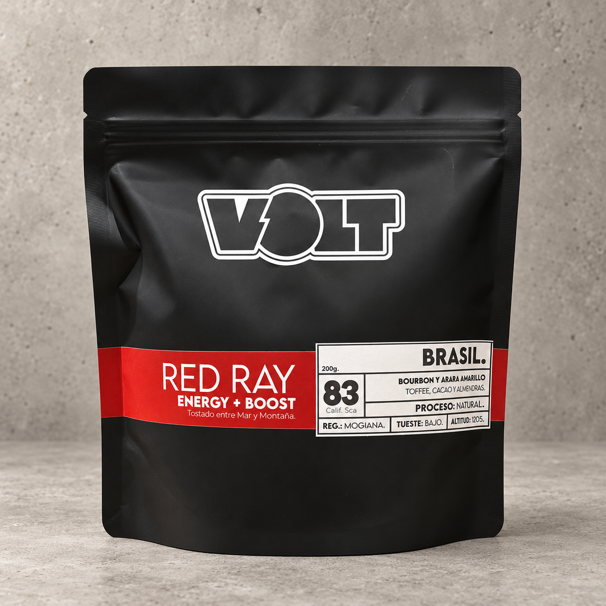 VOLT Brasil Red Ray 200 g café de especialidad